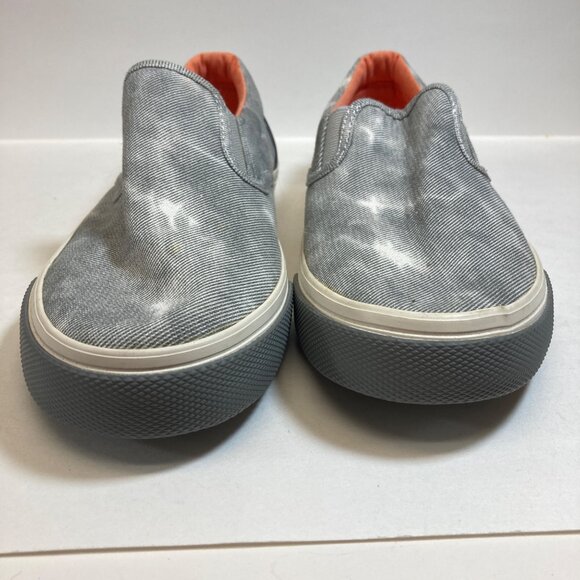 Old Navy Slip on Loafer Shoes Grey Smoke Boys 2 Slip on the Day - Picture 5 of 11